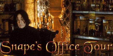 Snape's Office Tour